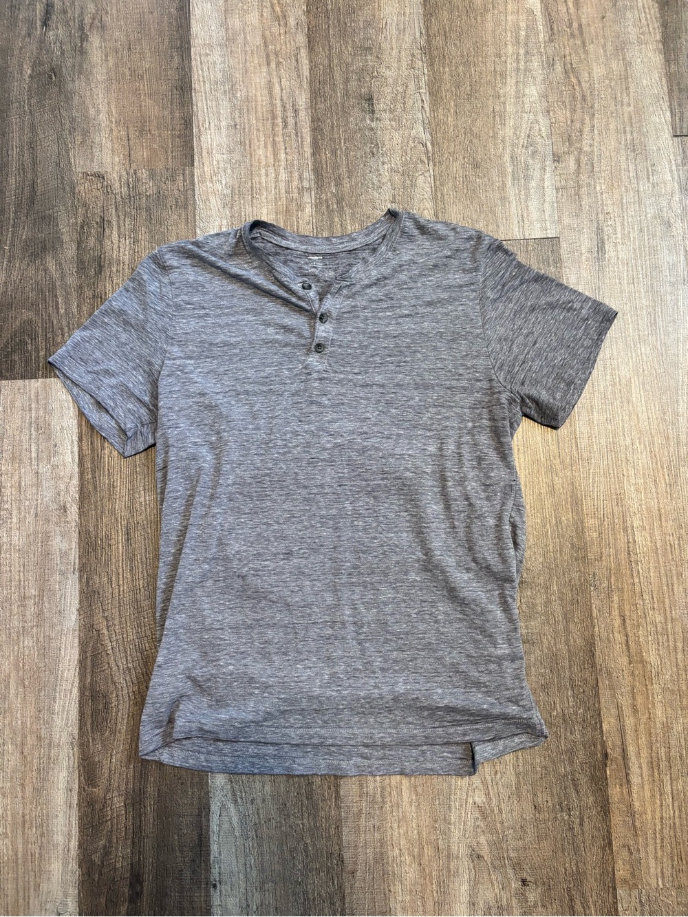 Public Opinion Lightweight Short Sleeve Henley Shirt